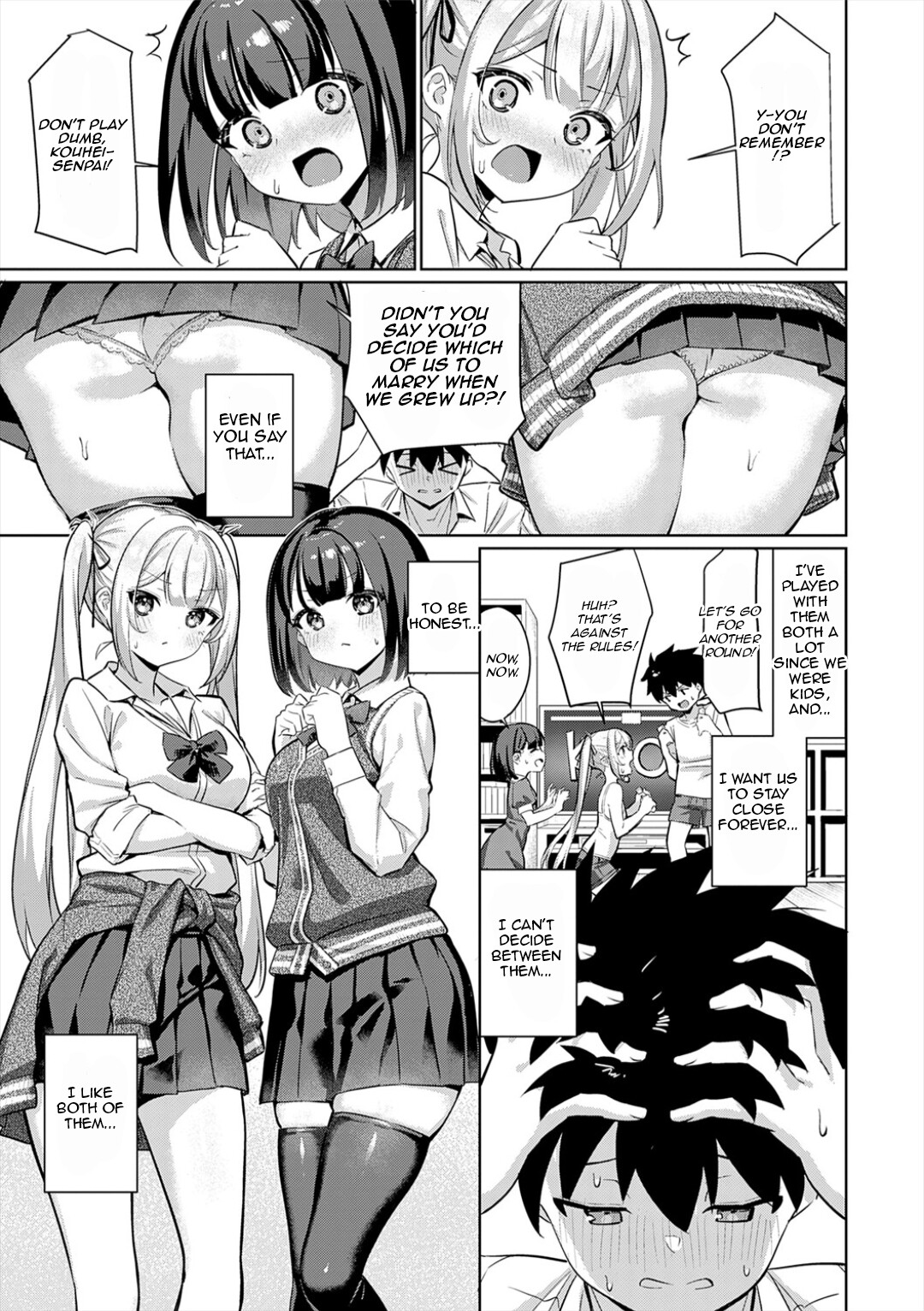 Hentai Manga Comic-Jerk-off battle!-Read-3